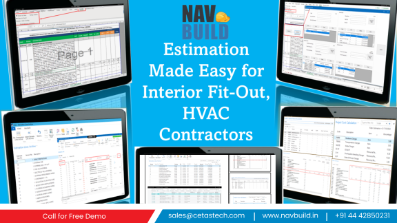 Transforming your Estimation into budgets, effortlessly - NAVBUILD ERP for Inteior Contractors